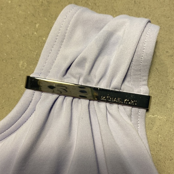 Michael Kors women’s swimsuit lilac color worn once beautiful,, size 6 - Picture 4 of 4